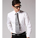 100%Silk Wool Lining Jacquard Tie(Grey)