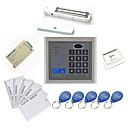 Stand Alone Access Controller Kits(Magnetic Lock 280Kg,10 EM-ID Card,Power Supply)