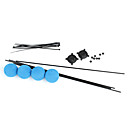 Fibra de Carbono Formação kit helicóptero rc Landing anti-colisão para trex 450 450PRO 450V3 helicóptero