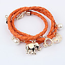 Estilo Verano Mujer Pulsera tejida en capas
