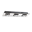 12W 3-Light LED Ceiling Light with Remote Control