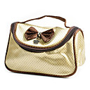 Spot di plastica 1pz E Borsa in pelle cosmetico con bowknot (20x12x4cm, colore casuale)