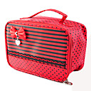 Spot 1pz E Sacchetti di Plastica Lattice cosmetico con bowknot (27x18x7cm, colore casuale)