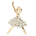 broche chica ballet de la mujer