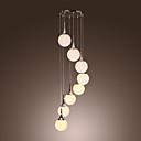 HEYWOOD - Lustre Moderno com 8 Lâmpadas