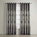 (Two Panels) Traditional Geometric Print Blackout Curtains