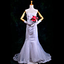 Cosplay Costume Inspired by One Piece Boa Hancock Wedding Dress  with Flower