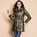 ts geraffter Taille Hoodie Daunenmantel (weitere Farben)