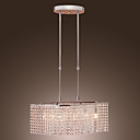 Comtemporary 6 - Light Crystal Chandeliers with G9 Bulb Base
