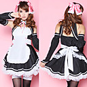 Sexy Cool Black and White Polyester Maid Suit
