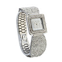 Vrouwen Alloy Quartz glas met Rhinestone Dress Watch (Meer Kleur)