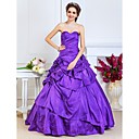 Ball Gown Sweetheart Floor-length Taffeta Evening Dress