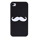 Custodia rigida modello baffi per iPhone 4/4S