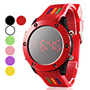 Men's Silcone Digital LED Wrist Watch (Assorted Colors)
