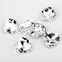 Brillante en forma de corazón de cristal de diamante Confetti (Juego de 20 Piezas)