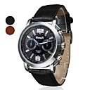 Montre Etanche pour Homme, Analogique, en PU, à Quartz - Assortiment de Couleurs