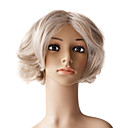 100% Imported Heat-Resistant Fiber Hand Tied Lace Front Straight 10 Inches Hair Wigs Multi-Colors to Choose
