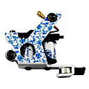 Blau und Weiß Porzellan Tattoo Machine Gun