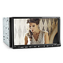 7 polegadas 2DIN carro dvd player dentro pip, tv, rds, interface 3D, comandos no volante