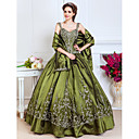 Ball Gown Sweetheart Floor-length Taffeta Evening Dress With Beading And Embroidery