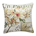 pastoral lírio impressão fronha decorativo