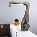 einzigen Handgriff Messing antik Finish Centerset Waschbecken Wasserhahn