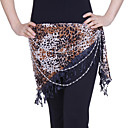 Dancewear Polyester With Animal Print Performance Belly Dance Hip Scarf For Ladies