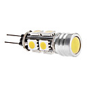 G4 3.5W 9x5050 SMD 250-270lm 3000-3500K bianco caldo lampadina LED Light Corn (12V)