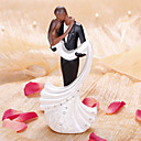 Elegante Bruid & Bruidegom Cake Topper