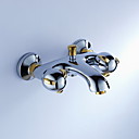 Chrome Finish Solid Brass Tub Faucet (without Hand Shower)