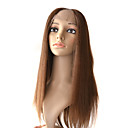 Lace Front 18 Inch Hand-tied Silky Straight 100% Human Hair Wigs