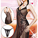 Donna Floral Lace Hem Notte (Fit Taglia: M-XL)