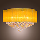 Opruiming! moderne ijzer chroom 9-light kristallen plafondlamp