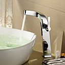 Sprinkle® by Lightinthebox - Single Handle Solid Brass Chrome Finish Centerset Bathroom Sink Faucet(Tall)
