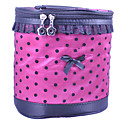 1Pcs Big Lace Portable Cosmetic Stereotyped 21*14*21cm Case