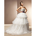 robe de bal sweetheart les trains tribunal robe de mariée en organza