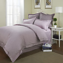 3PCS Floral Jacquard Cotton Duvet Cover Set