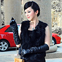 Delicate Collarless Fox Fur Casual/Party Vest