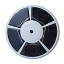 0.96W 16-luce bianca ricaricabile luce LED da giardino solare