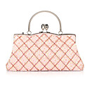 Unique Satin with Beadings Evening Handbag/Clutches(More Colors)