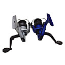 1BB Pesca Spinning Reel Reel (Azul / Plata)
