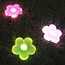 Color que cambia de 0.18W LED Luz solar del jardín de flores en función