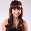Capless Long Light Golden Blonde Curly Mixed Hair Wigs