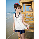 Women's Sexy V Neck Four-piece Halter Swimwear with Bra Pads