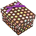 Dolce Polka Dot Box Regalo con fiocco nastro