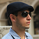 Retro Style Pure Color Beret Hat(55-58cm)