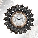 20" Retro Style Polyresin Wall Clock