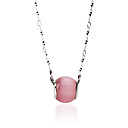 Pink Big Vrouwen Bijou 925 Pure zilveren hanger (excl. ketting)