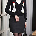 Dames Tweed Mini Rok
