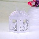 Laser-cut Favor Box With Pibbon (Set of 12)